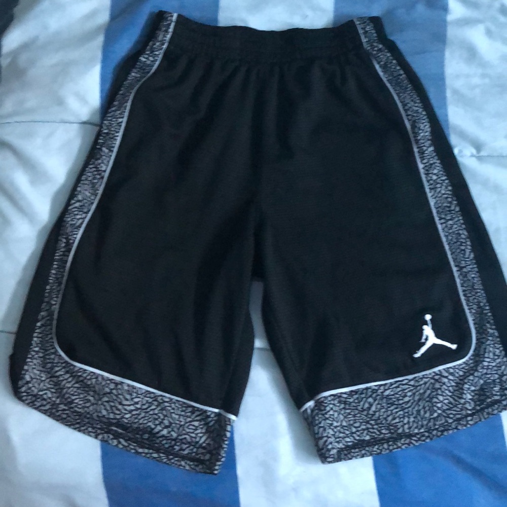 Jordan shorts nice and breezy.